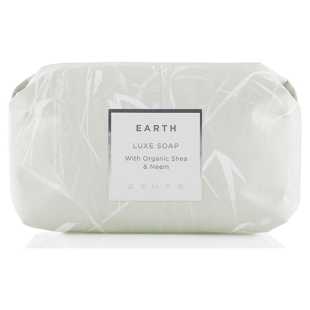 Jabón Hidratante Zents Tierra 162 g | Triple Milled Orgánico