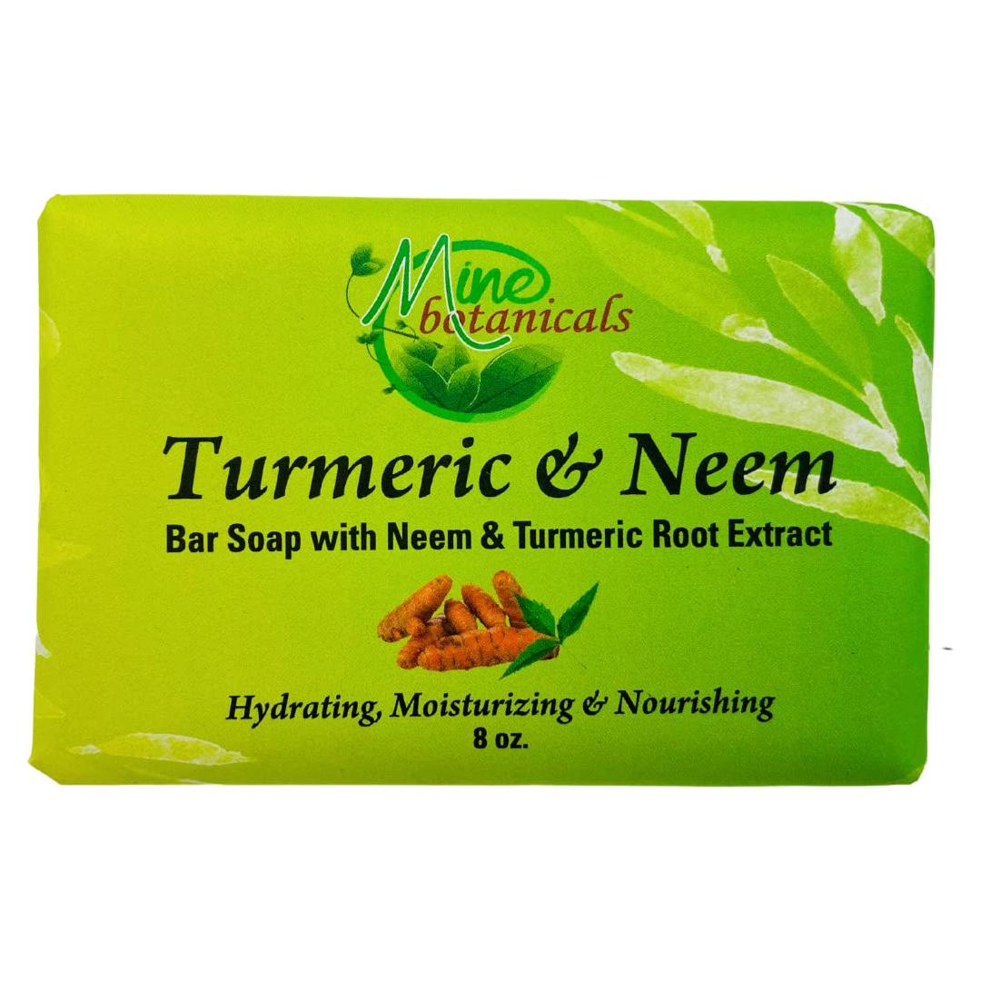 Jabón en Barra de Cúrcuma y Neem Mine Botanicals 226g
