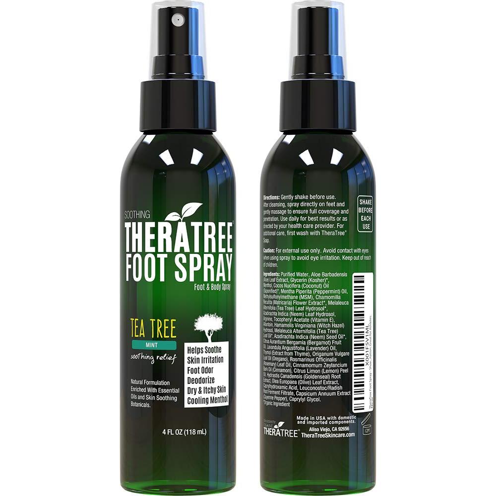 Spray para Pies Oleavine TheraTree 120ml - Olor y Irritación