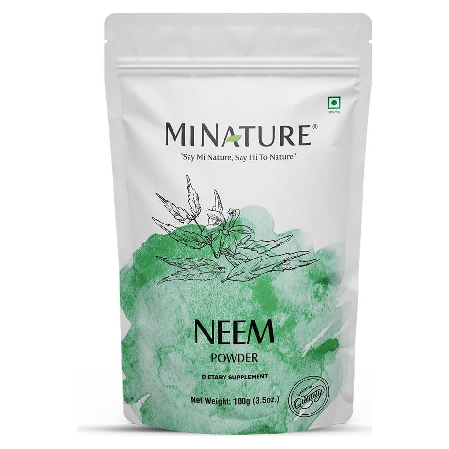 Polvo de Neem Orgánico 100g - Mi Naturaleza - Cuidado Piel y Cabello