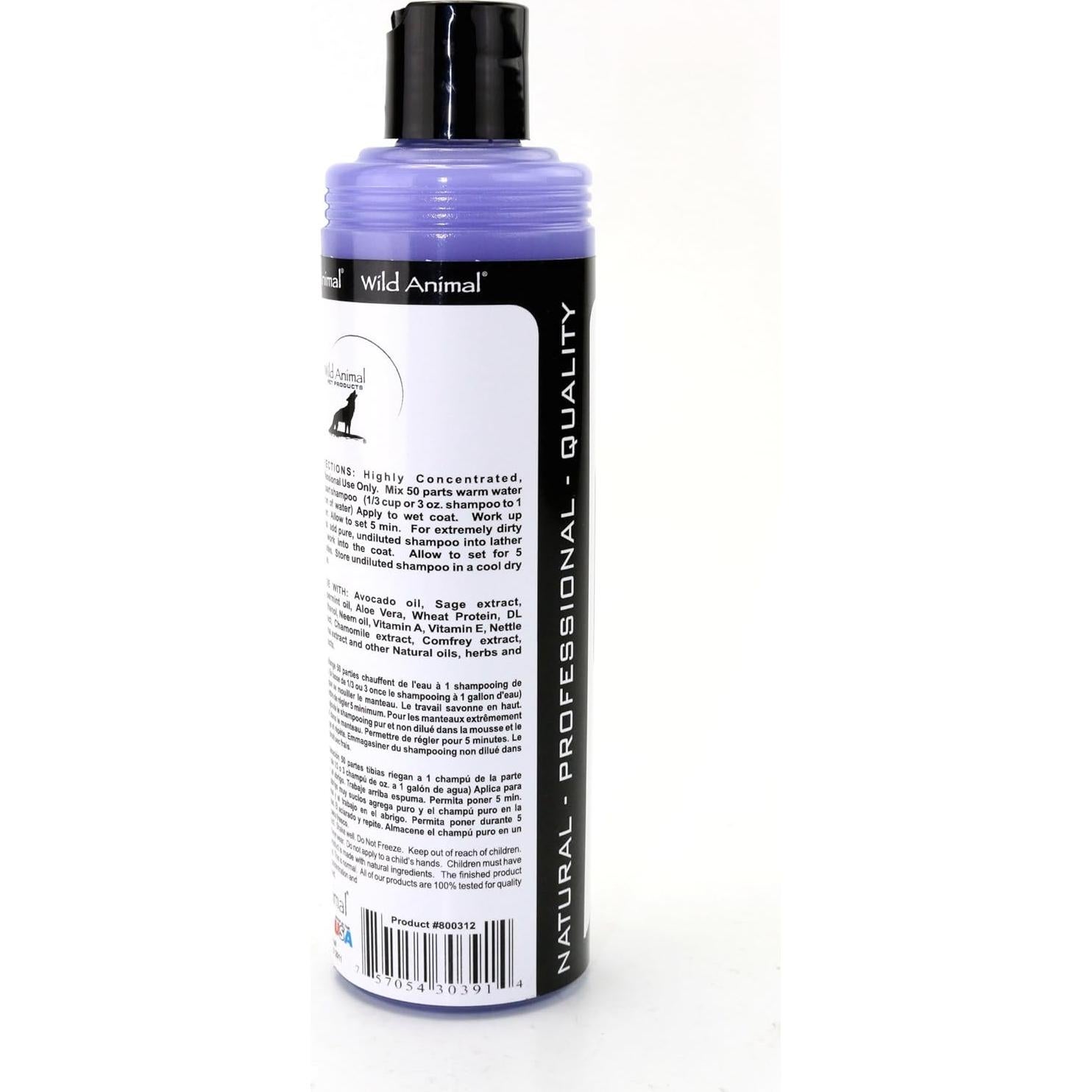 Champú Herbal Neem Animal Salvaje 346 ml - 50:1 Concentrado