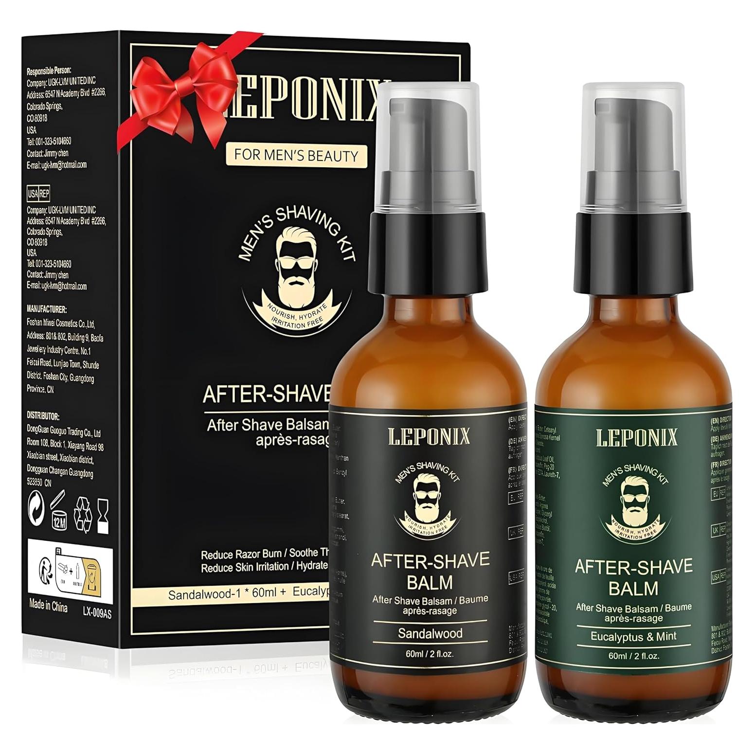 Bálsamo After Shave LEPONIX 120ml Eucalipto y Sándalo