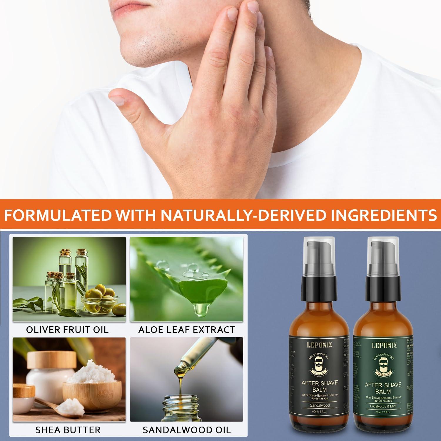 Bálsamo After Shave LEPONIX 120ml Eucalipto y Sándalo