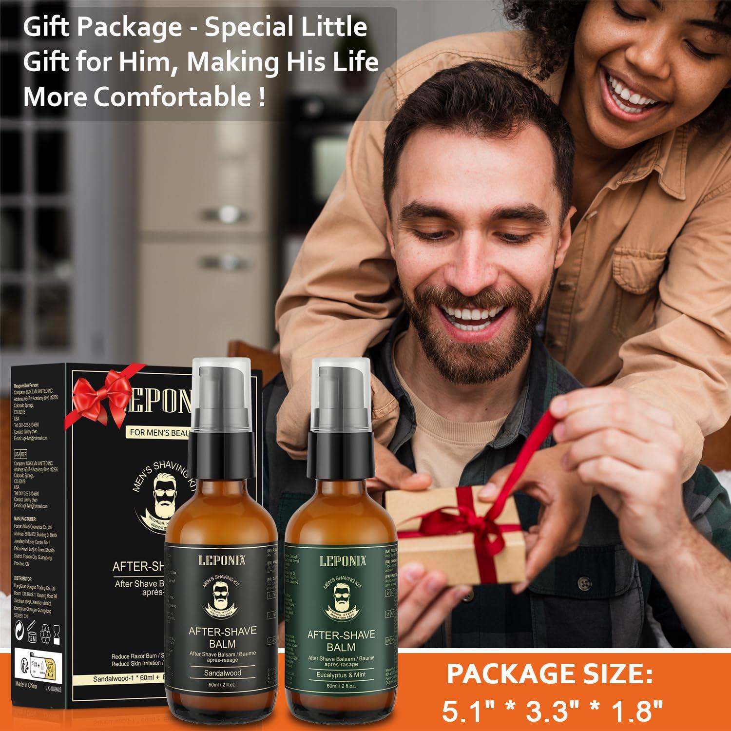 Bálsamo After Shave LEPONIX 120ml Eucalipto y Sándalo