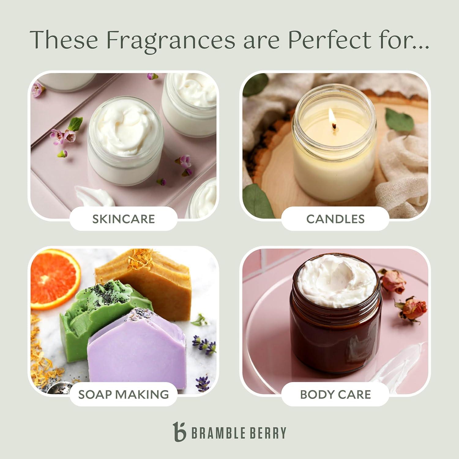 Aceite de Fragancia Sándalo Sensual Bramble Berry 59 ml - Vegano