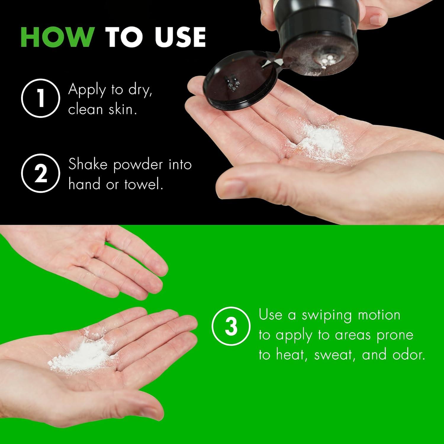 Polvo Antichafing Tiege Hanley 56.7g Sándalo - Para Pies y Muslos