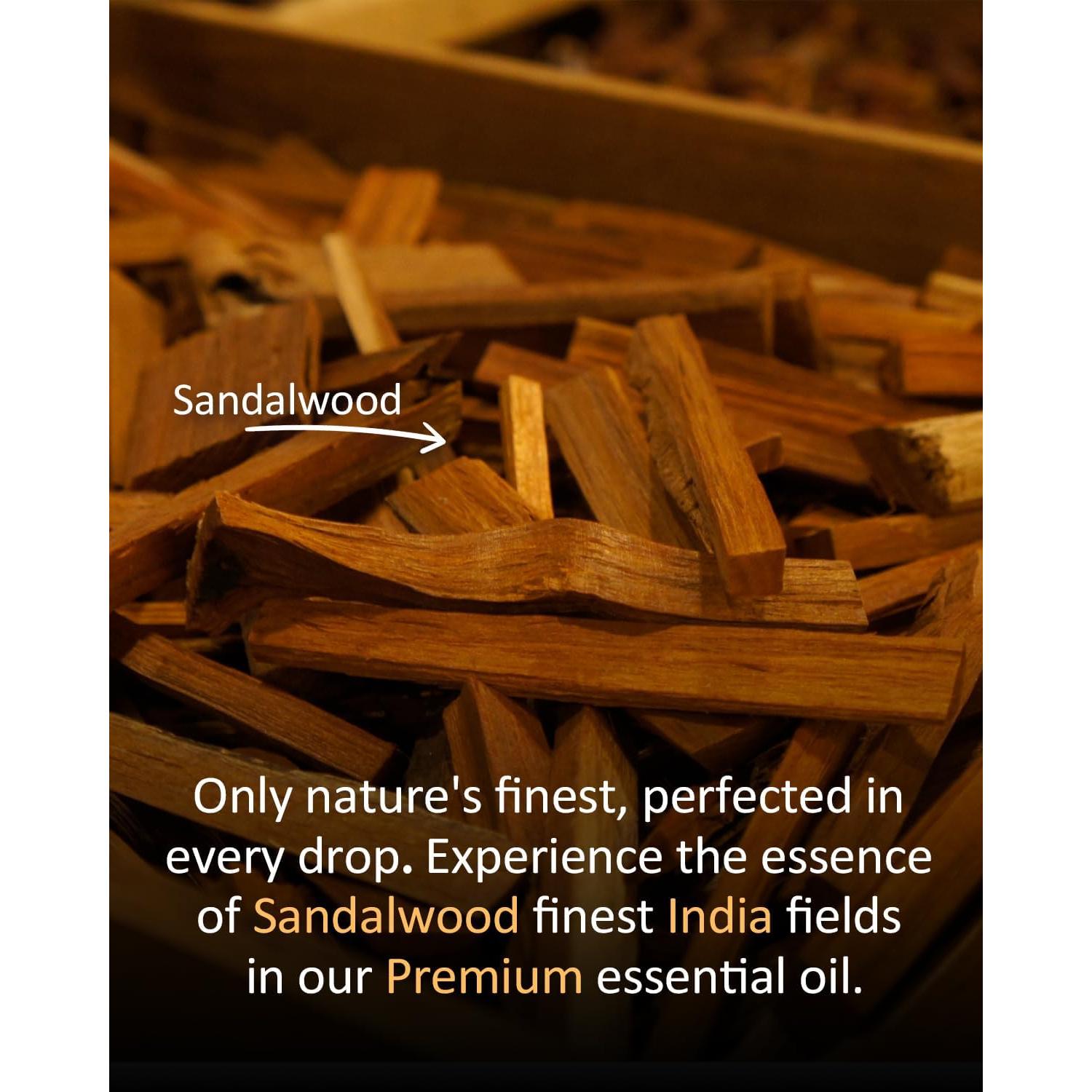 Aceite Esencial de Sándalo Airoomoil 120ml - Aromaterapia y Cuidado de la Piel