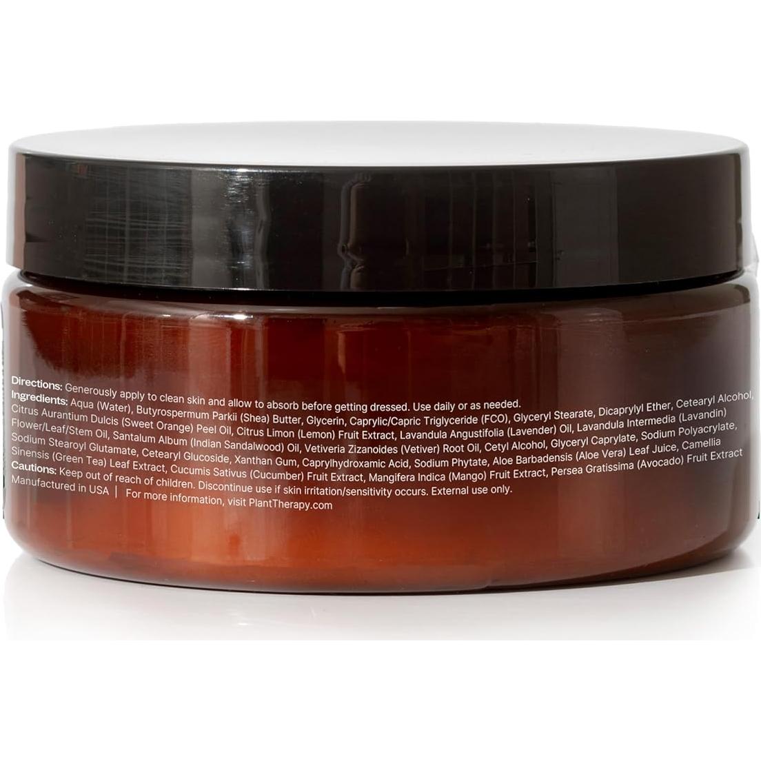 Crema Corporal Plant Therapy Lavanda y Sándalo 272 g Hidratante