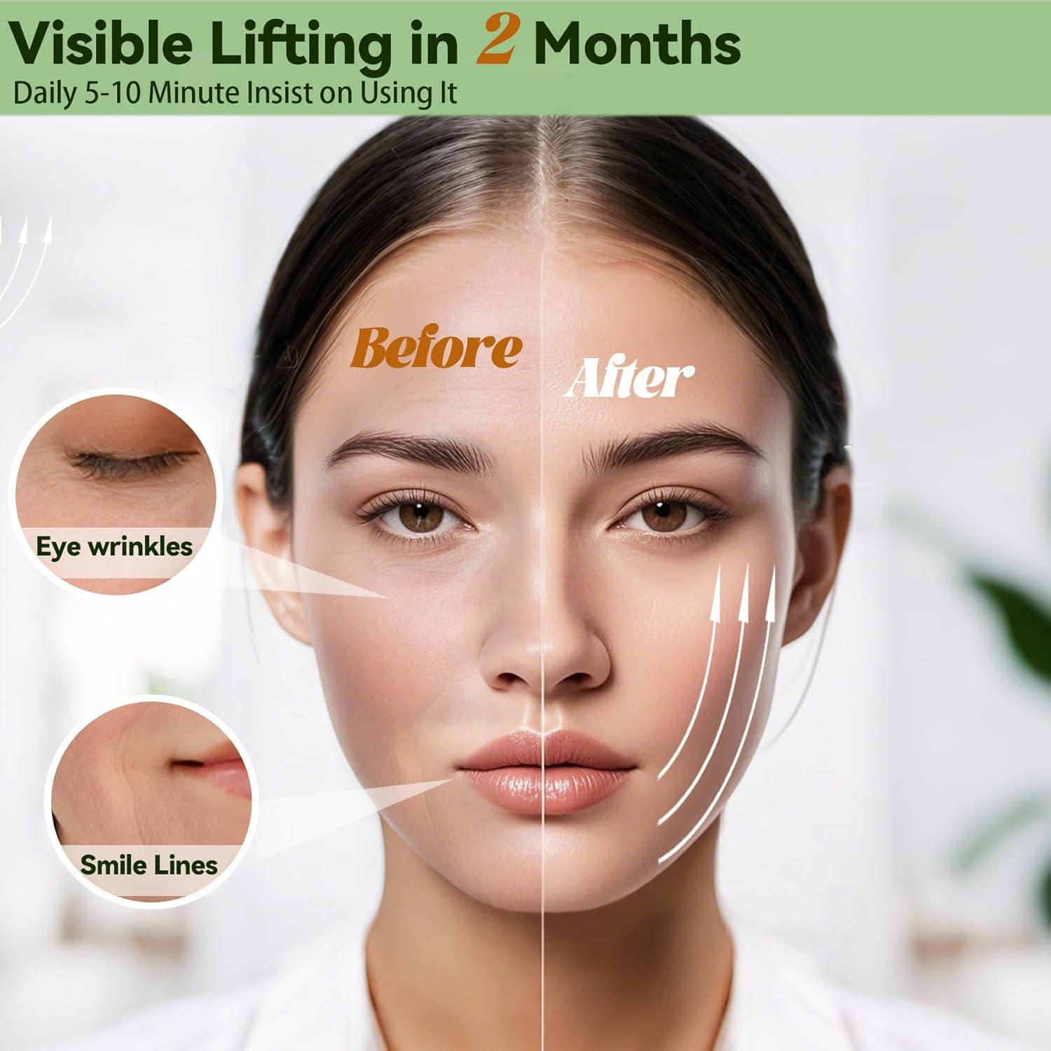 Gua Sha Multifuncional Aurift de Sándalo Verde 4-en-1