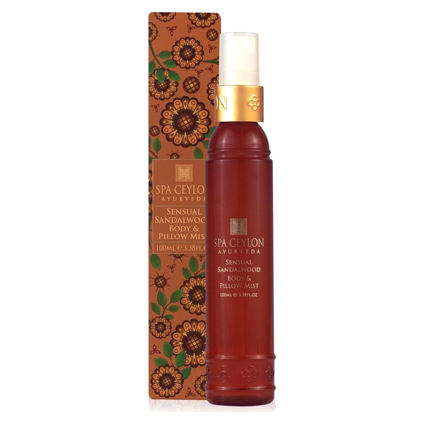 Bruma Corporal y de Almohada SPA CEYLON 100ml Sándalo Vegano