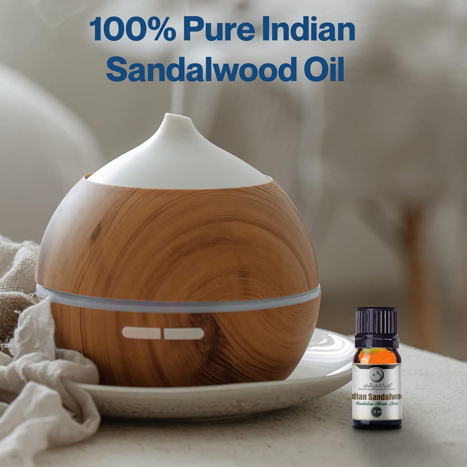 Aceite Esencial de Sándalo Mysore 5 ml - 100% Natural