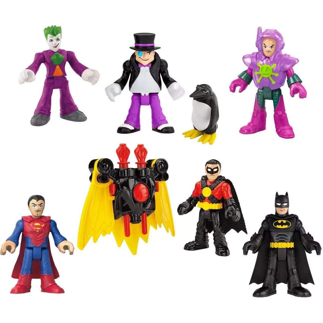Figuras Deluxe Imaginext DC Super Friends - 6 Figuras