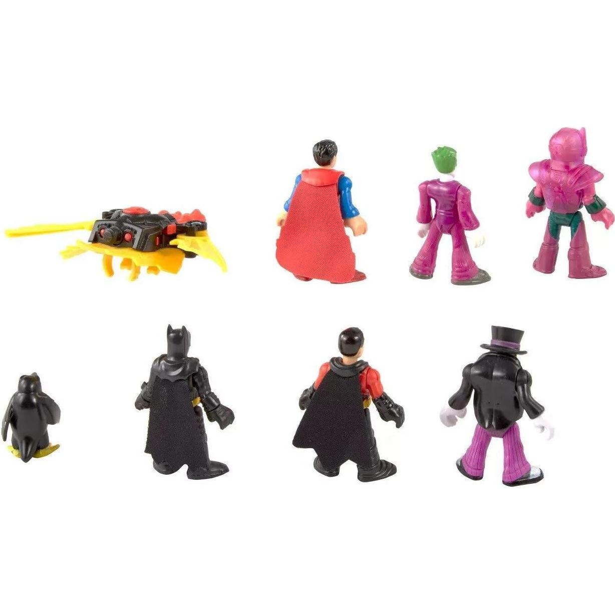 Figuras Deluxe Imaginext DC Super Friends - 6 Figuras