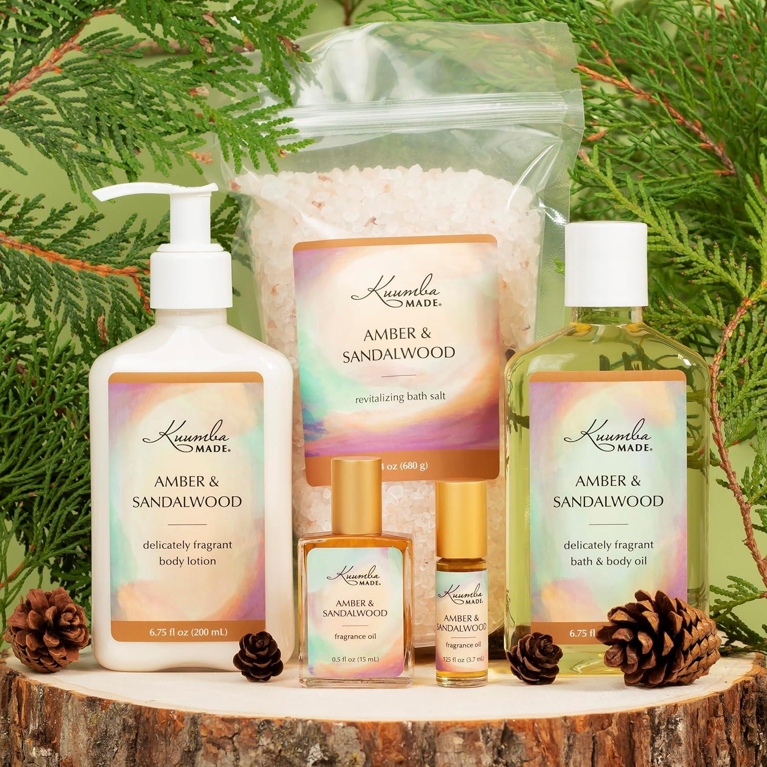 Loción Corporal Ámbar y Sándalo Kuumba Made 198 ml