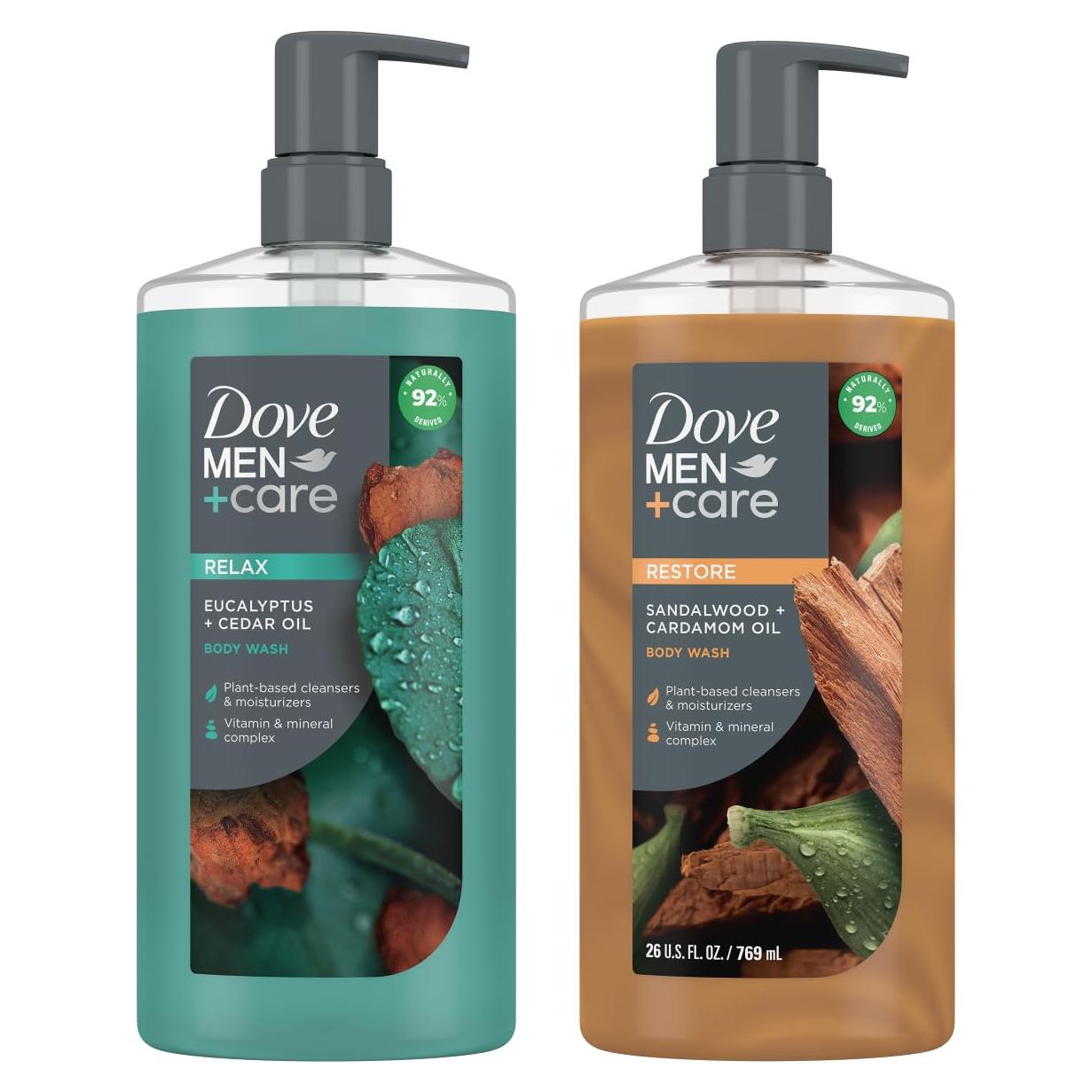 Dove Men+Care Gel de Ducha Eucalipto y Cedro 769 ml