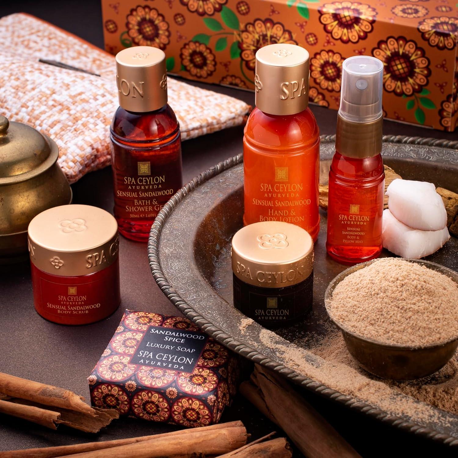 Set de Spa en Casa Sensual de Sándalo SPA CEYLON - Orgánico