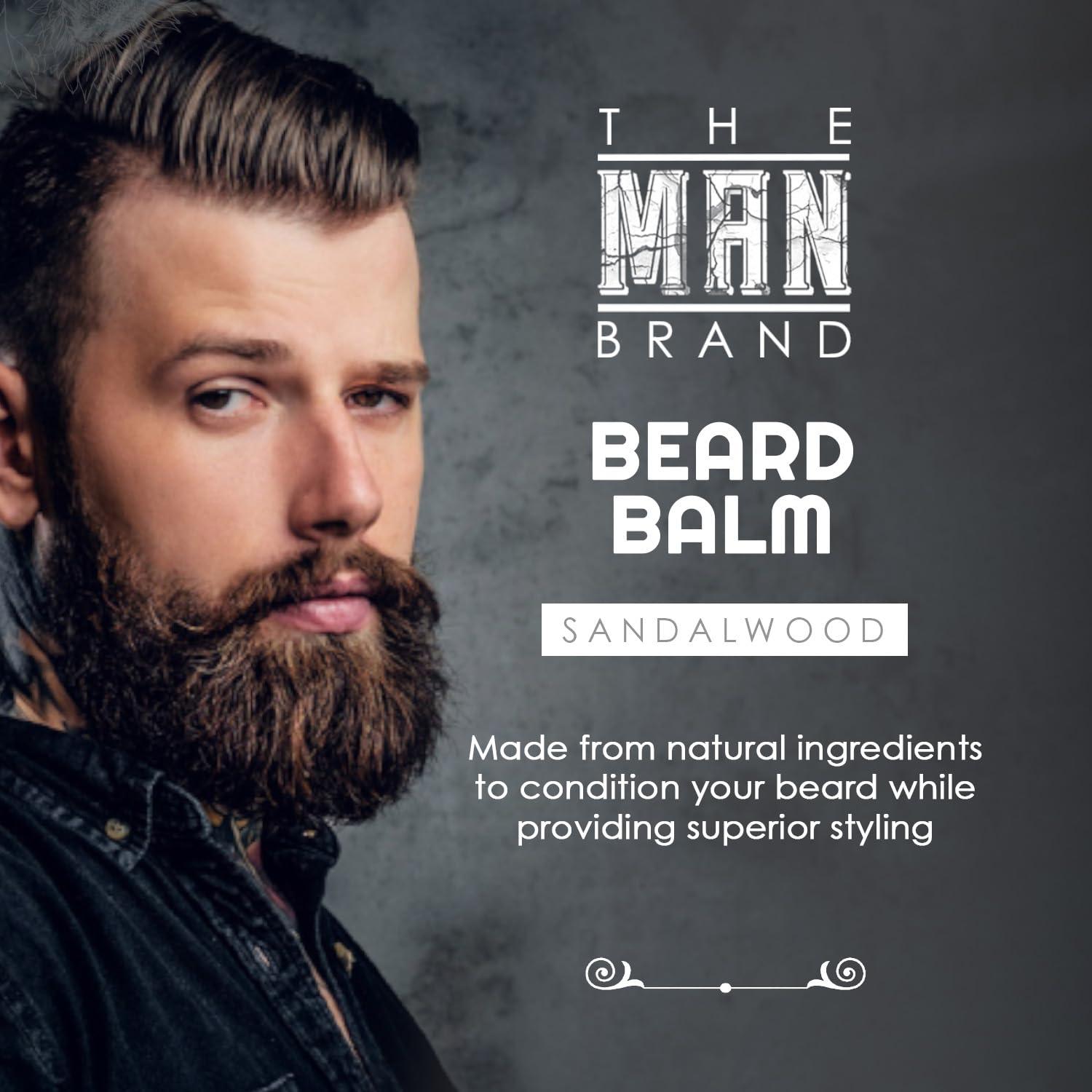 Bálsamo para Barba The Man Brand Sándalo 28.35 g Hidratante