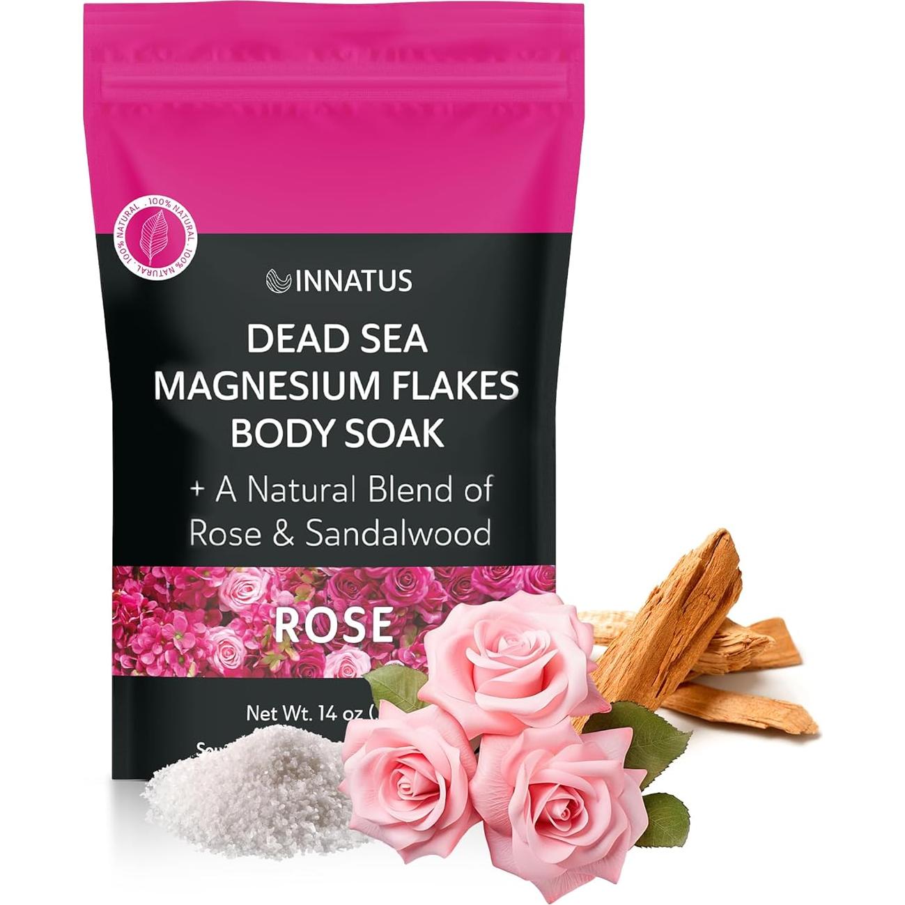 Juego de Spa de Lujo del Mar Muerto - Aromaterapia Rosa y Sándalo