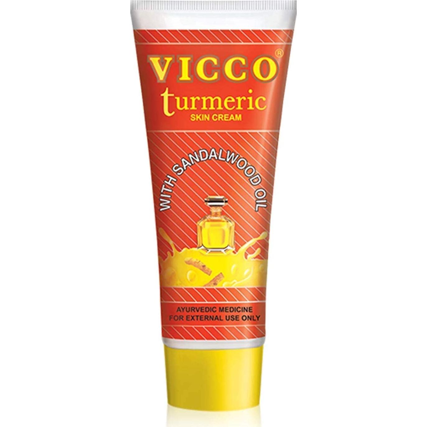 Crema de Cúrcuma Vicco 70g - Cuidado de la Piel Natural
