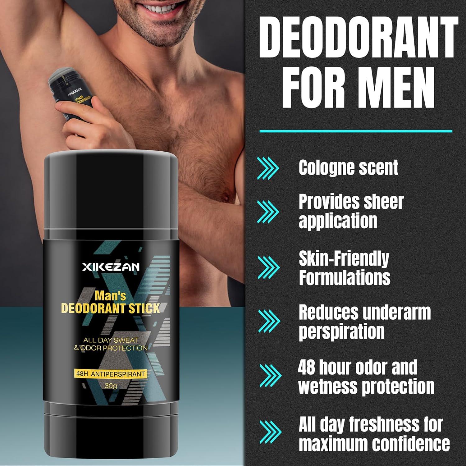 Set de Regalo de Gel de Ducha 3 en 1 XIKEZAN para Hombres