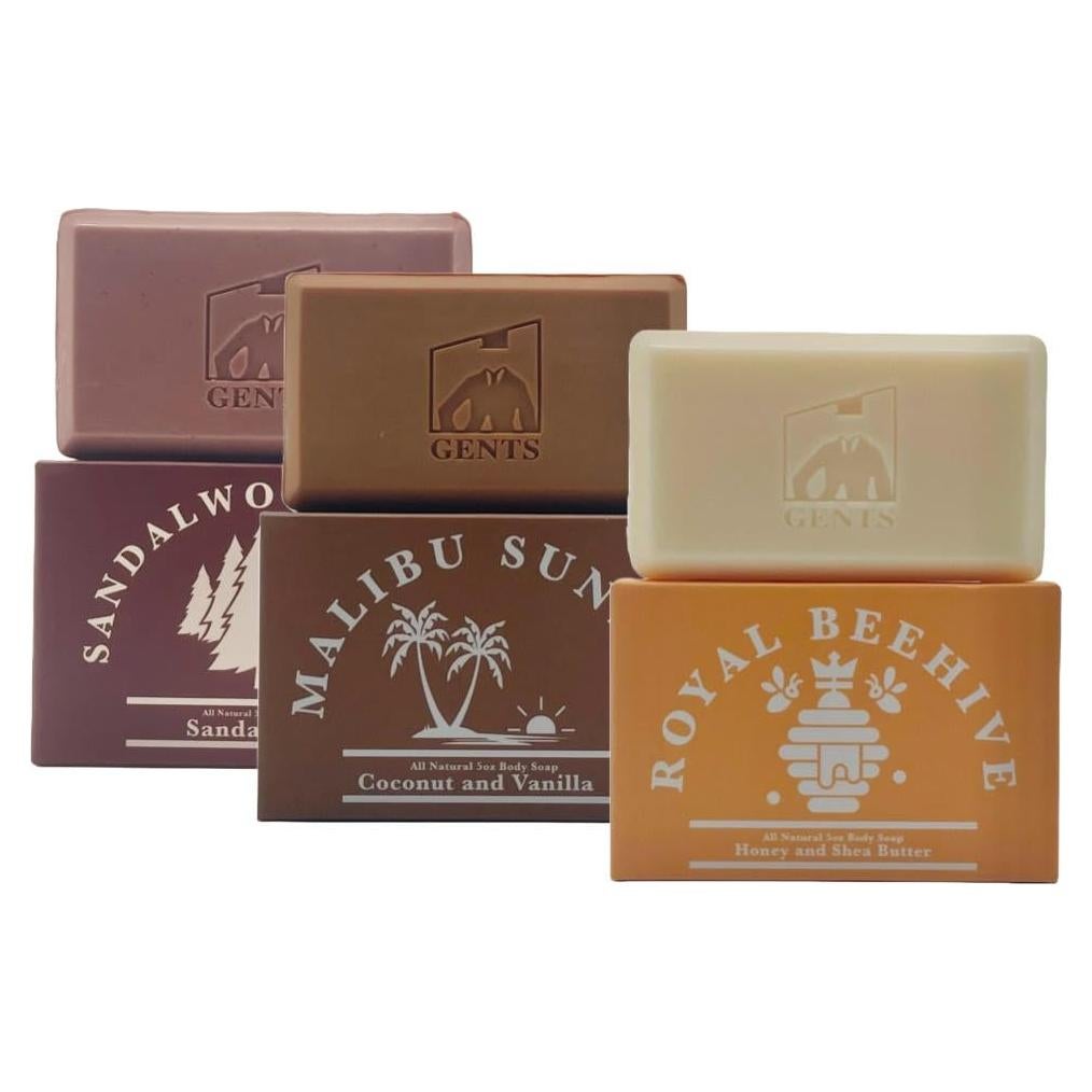 Jabón Corporal Hidratante Gents - 3 Fragancias para Hombres