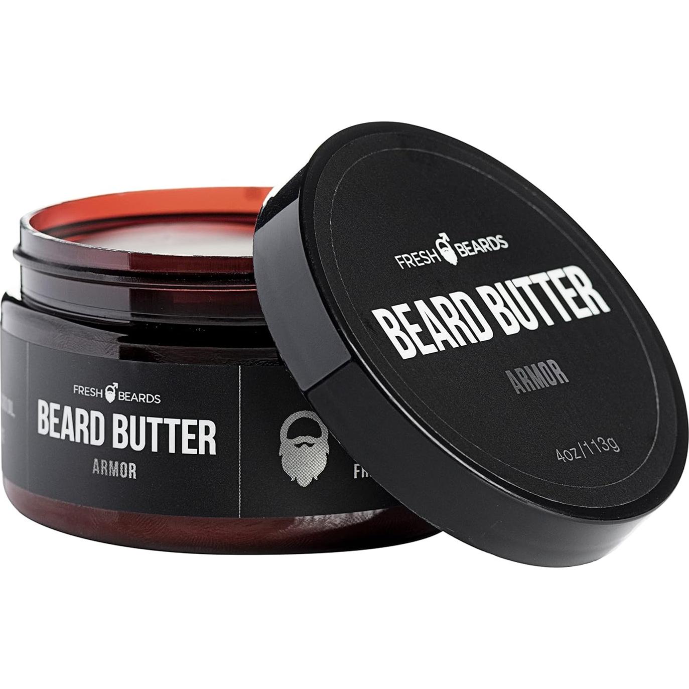 Mantequilla para Barba Fresh Beards Armor - Sándalo y Bourbon