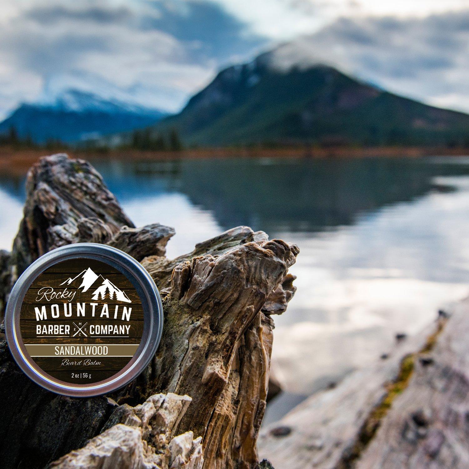 Bálsamo para Barba Rocky Mountain 56g - Aroma a Sándalo