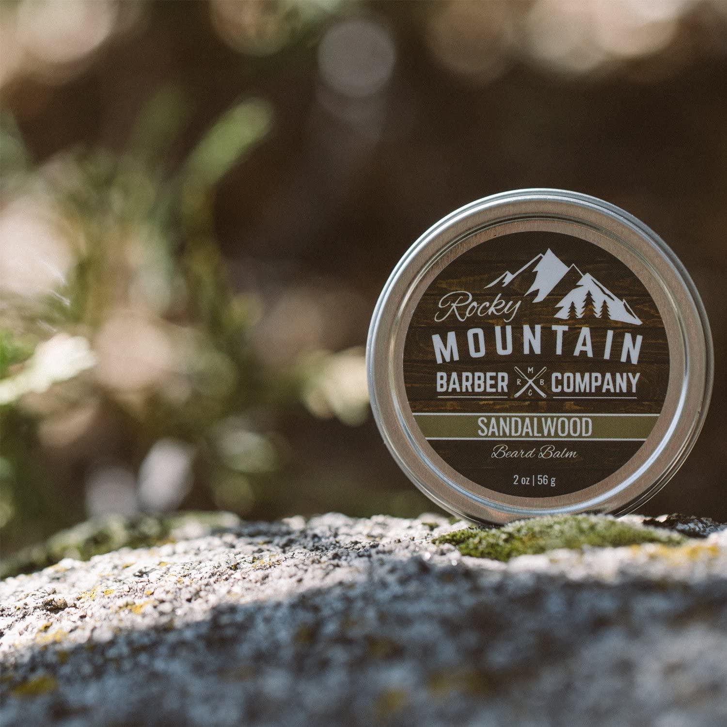 Bálsamo para Barba Rocky Mountain 56g - Aroma a Sándalo