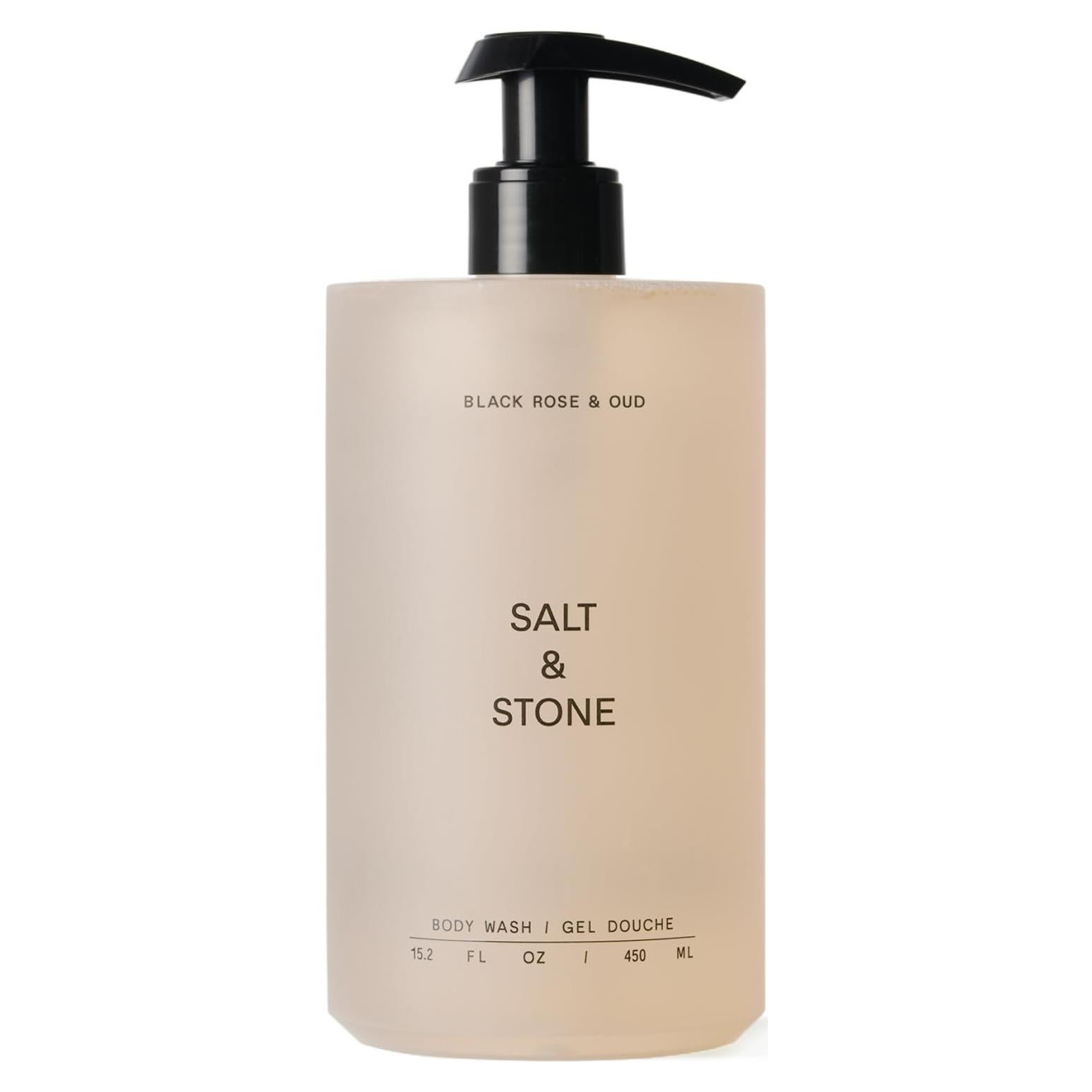 Gel de Ducha Salt & Stone 448 ml Rosa Negra y Oud Hidratante