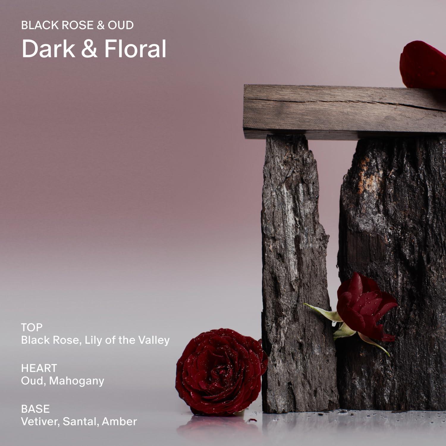 Gel de Ducha Salt & Stone 448 ml Rosa Negra y Oud Hidratante