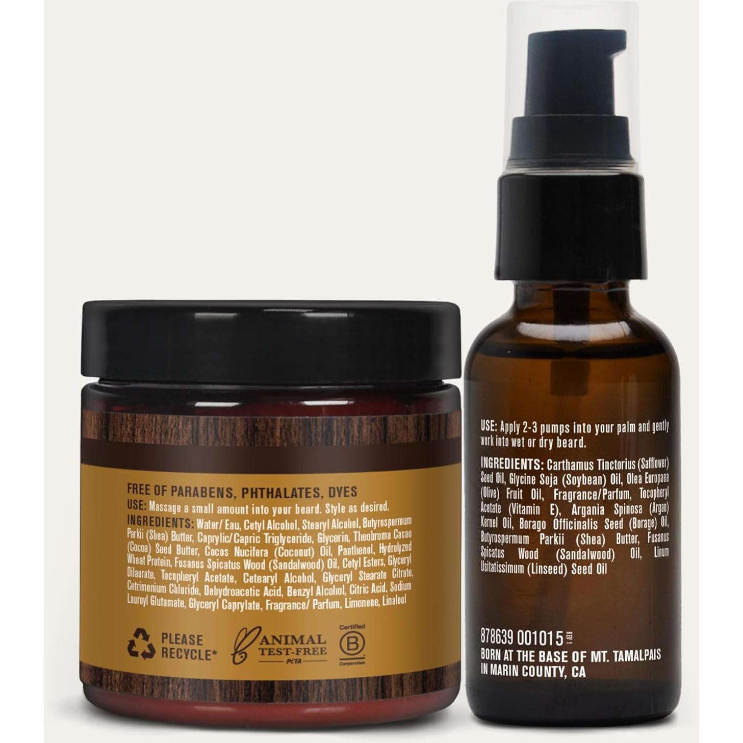 Aceite y Mantequilla para Barba Every Man Jack Sándalo 226g