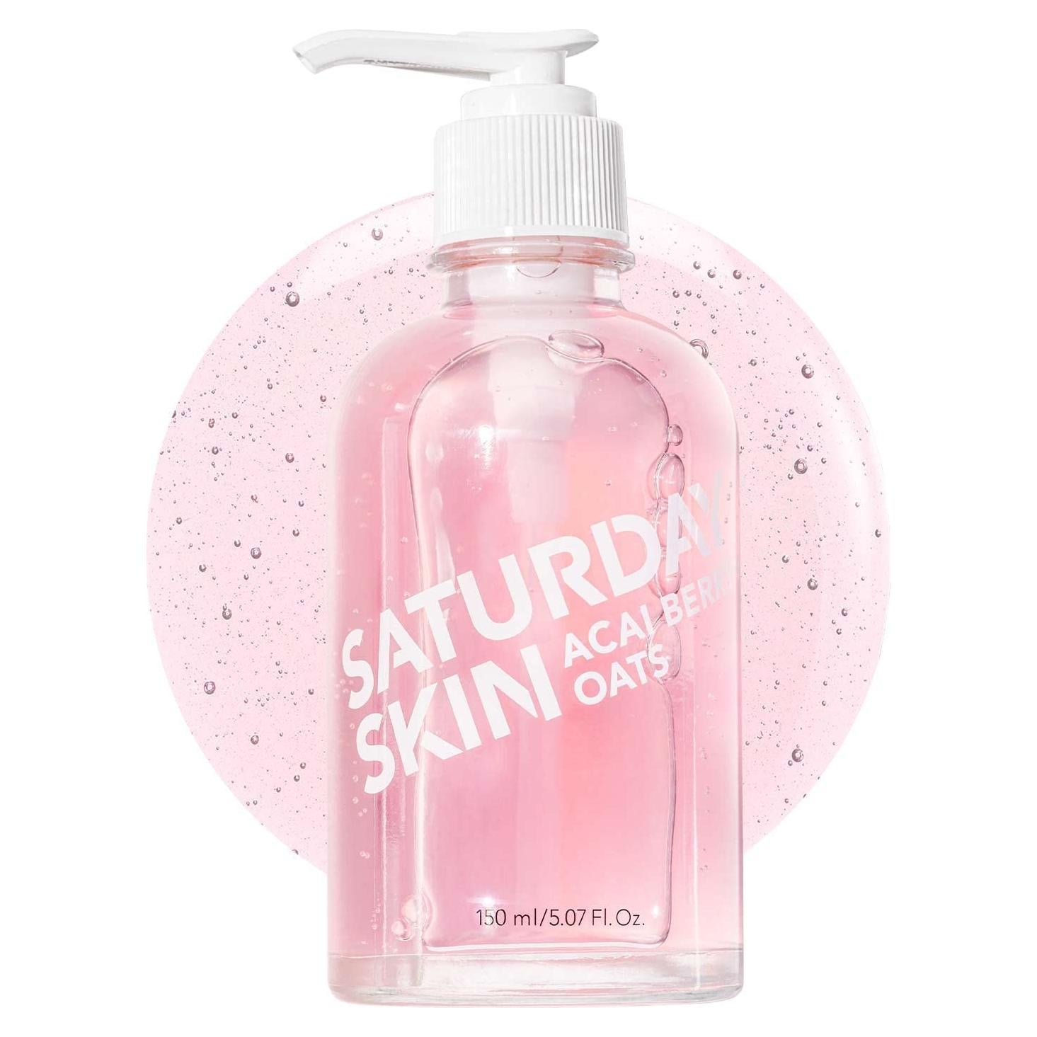 Limpiador Facial Gel Suave Saturday Skin 408g Antioxidante