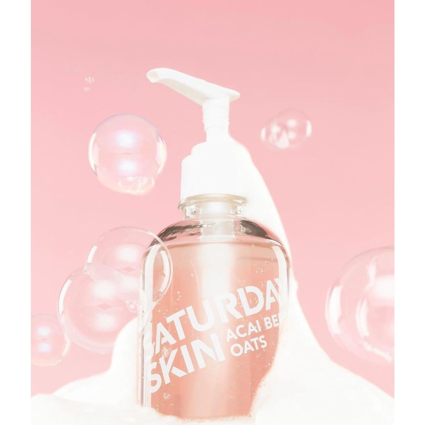 Limpiador Facial Gel Suave Saturday Skin 408g Antioxidante