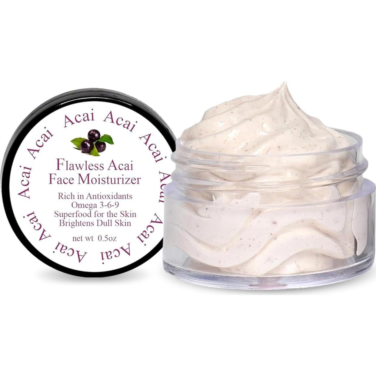 Crema Hidratante Facial Acai 14.17 g - Antiarrugas y Antienvejecimiento