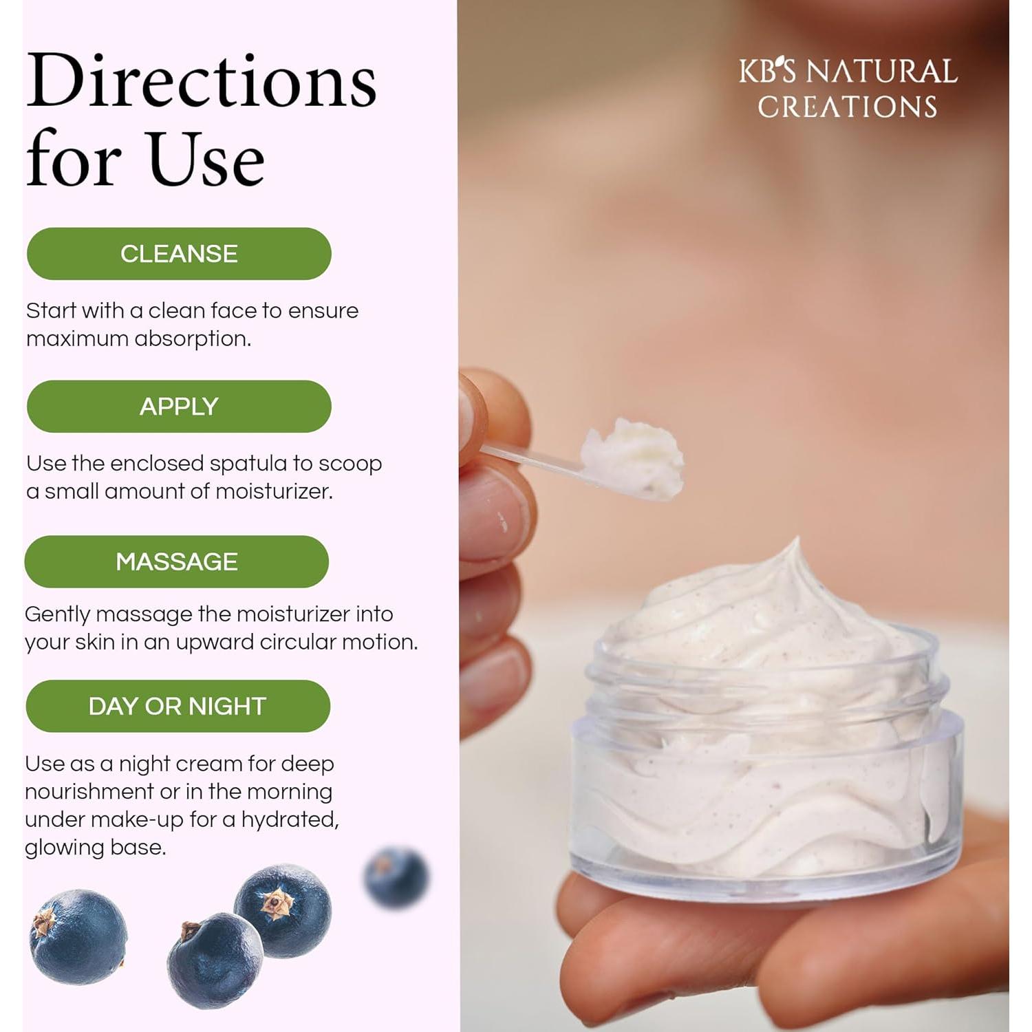 Crema Hidratante Facial Acai 14.17 g - Antiarrugas y Antienvejecimiento