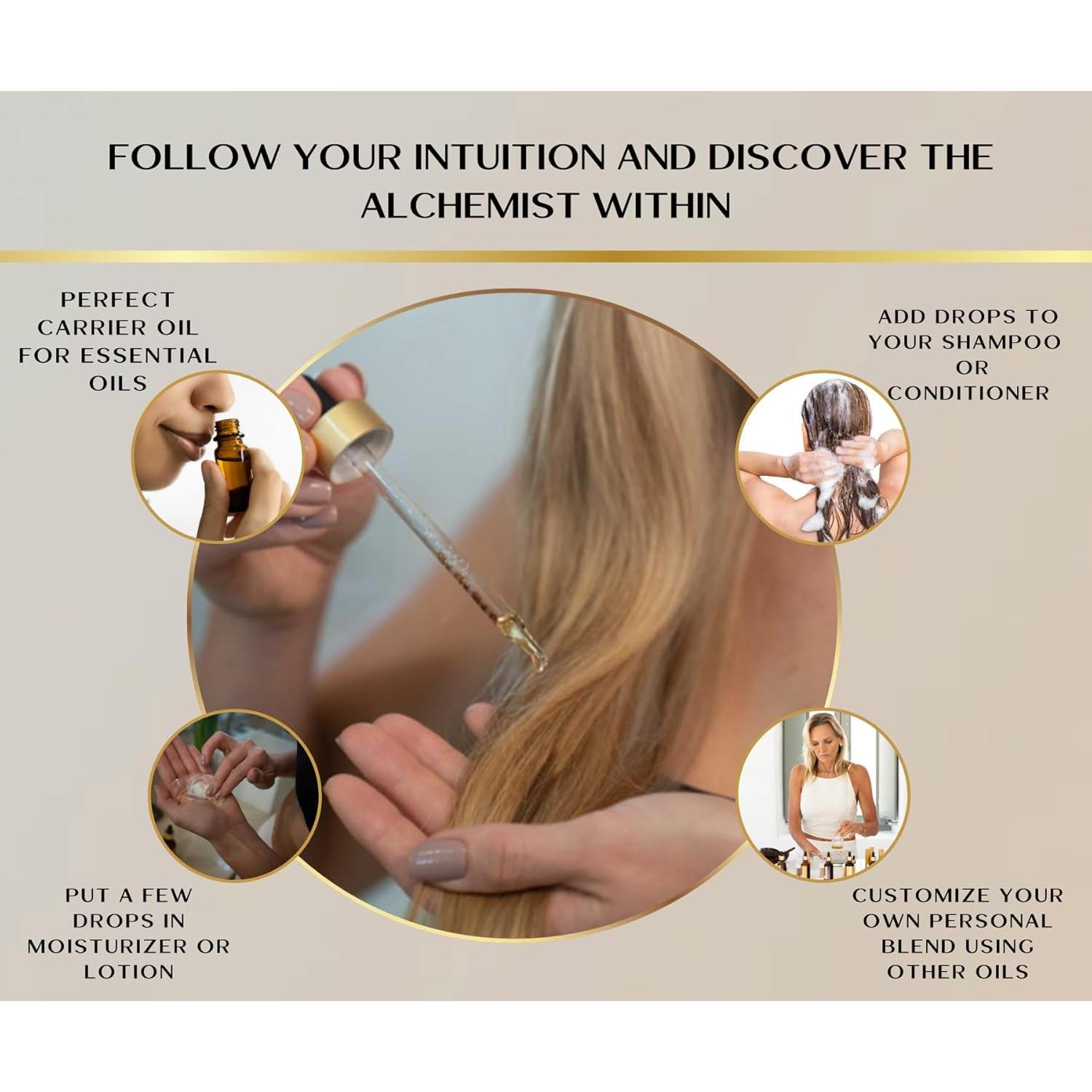 Aceite de Baya de Acai The Glo Haus 118.3 ml Puro Prensado en Frío