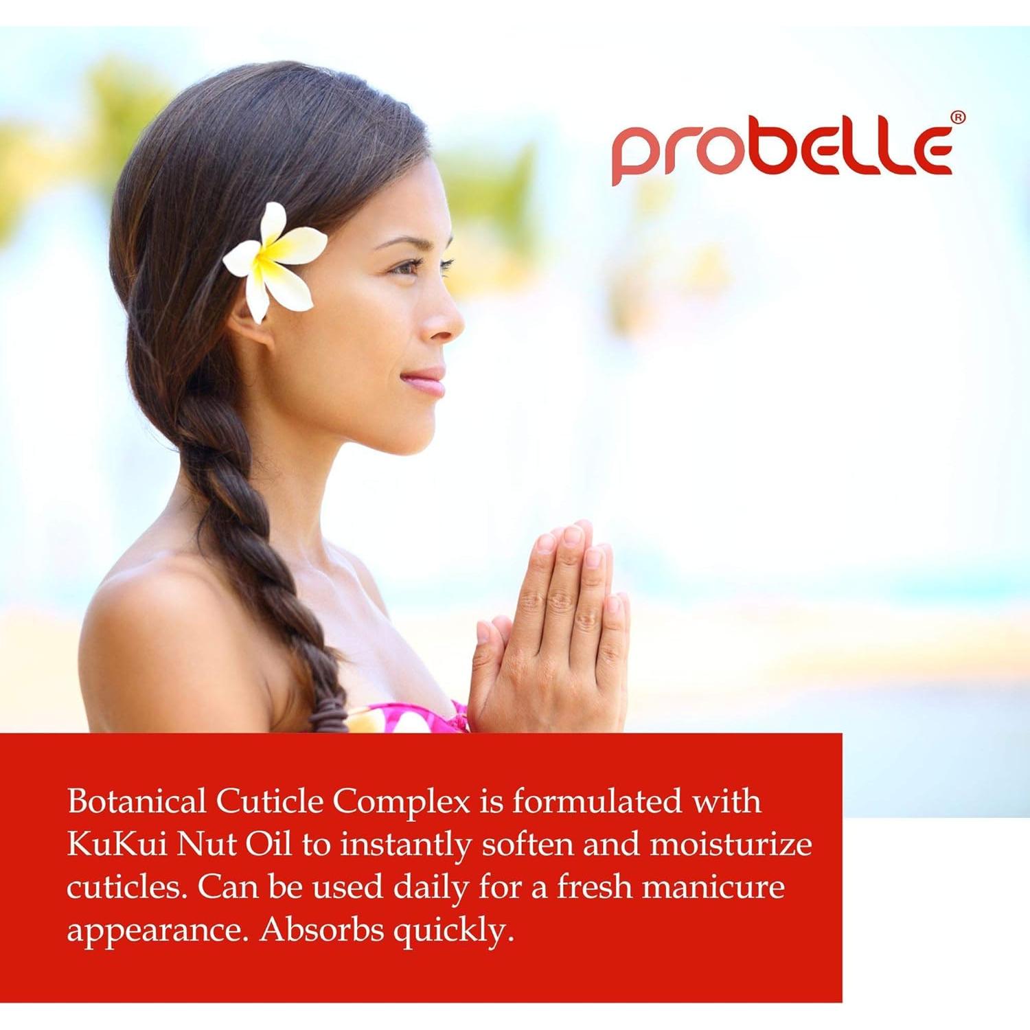 Aceite Botánico de Nuez Kukui ProBelle 15 mL - Hidratante Cutículas