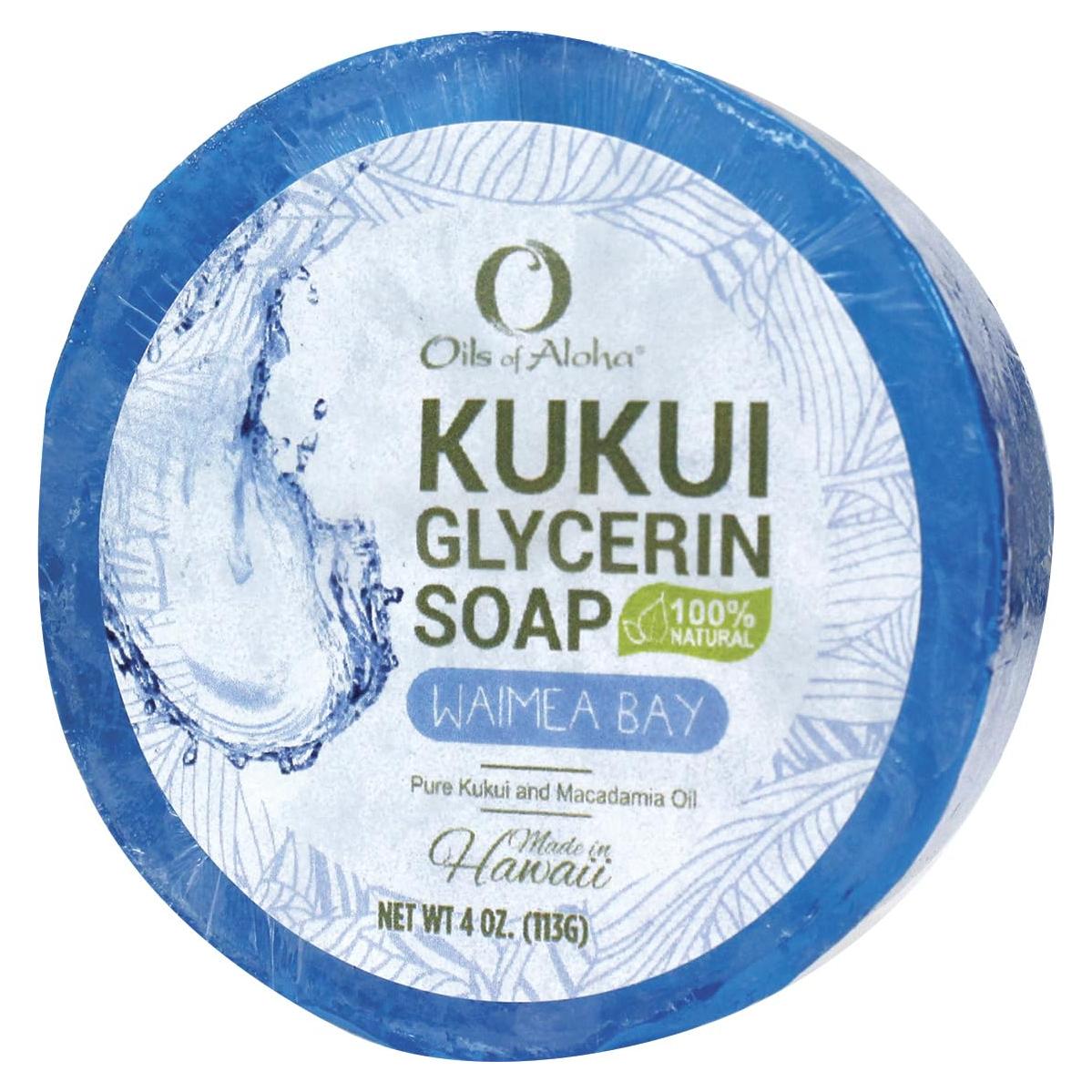 Jabón de Glicerina Oils of Aloha 4 Barras 113g Aroma Bahía Waimea