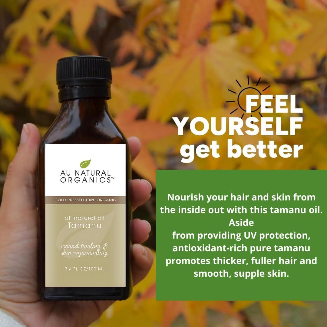 Aceite de Tamanu 100% Puro Au Natural Organics 96.39 g