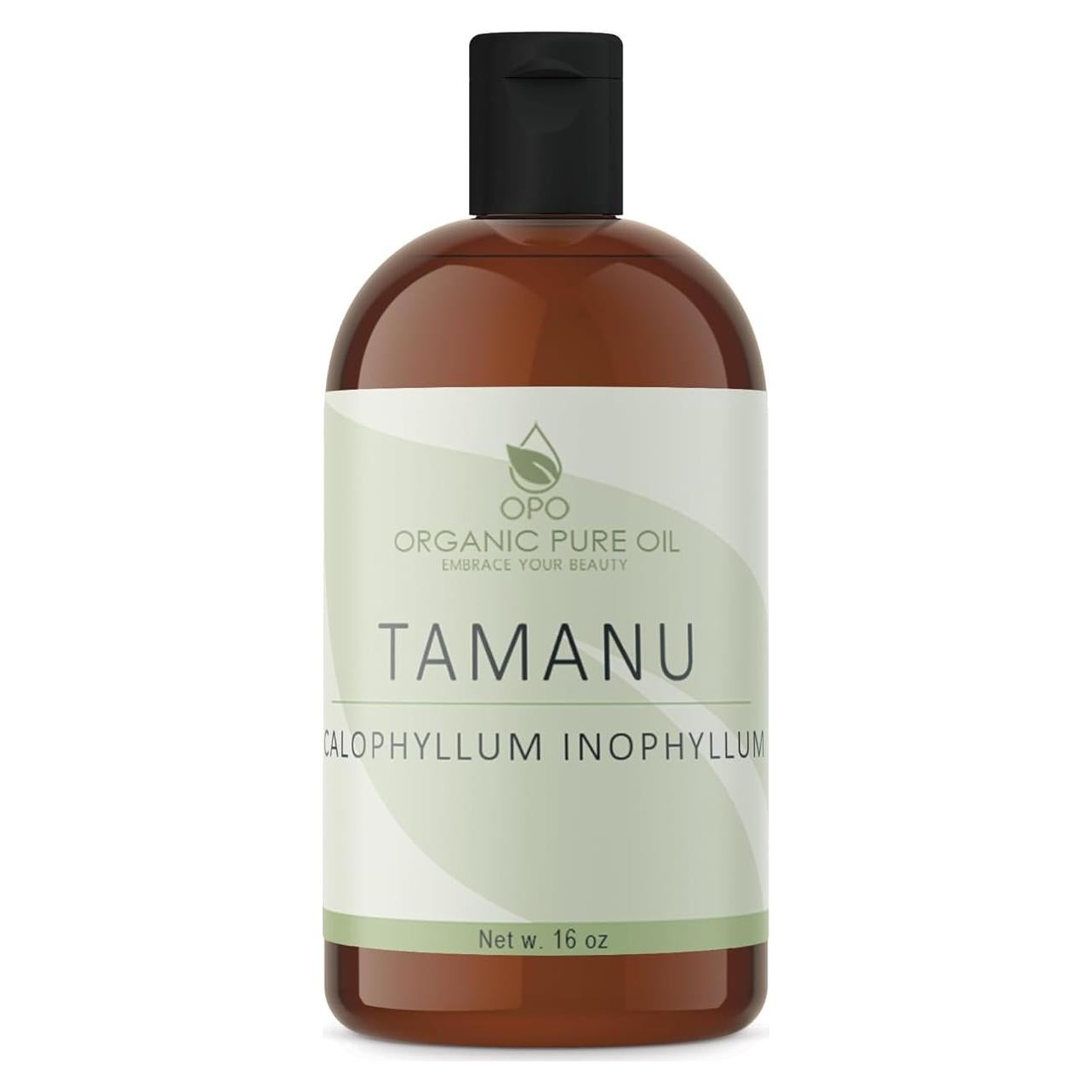 Aceite de Tamanu Puro Orgánico 473 ml - Hidratante para Piel y Cabello