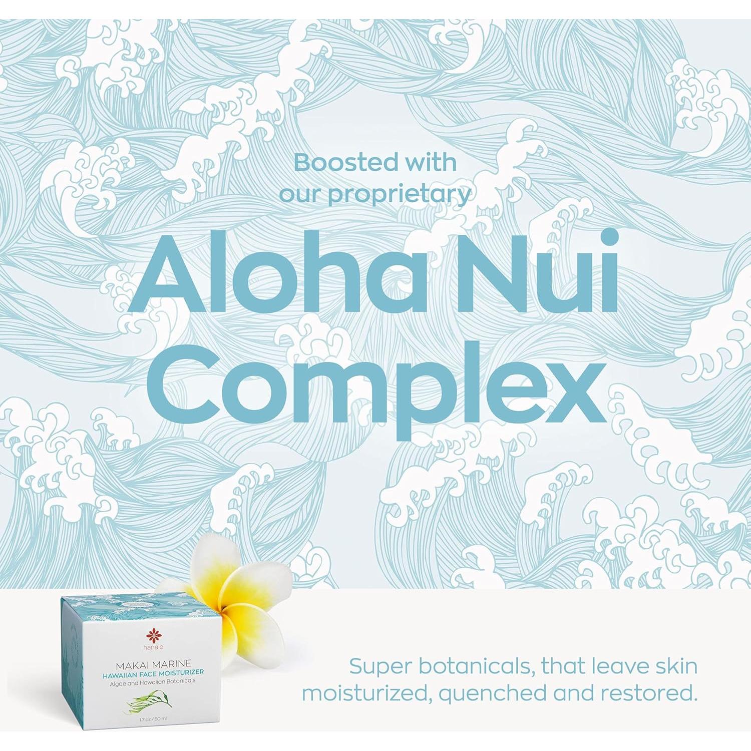 Gel Crema Hidratante Facial Makai Hanalei 50 ml Vegano