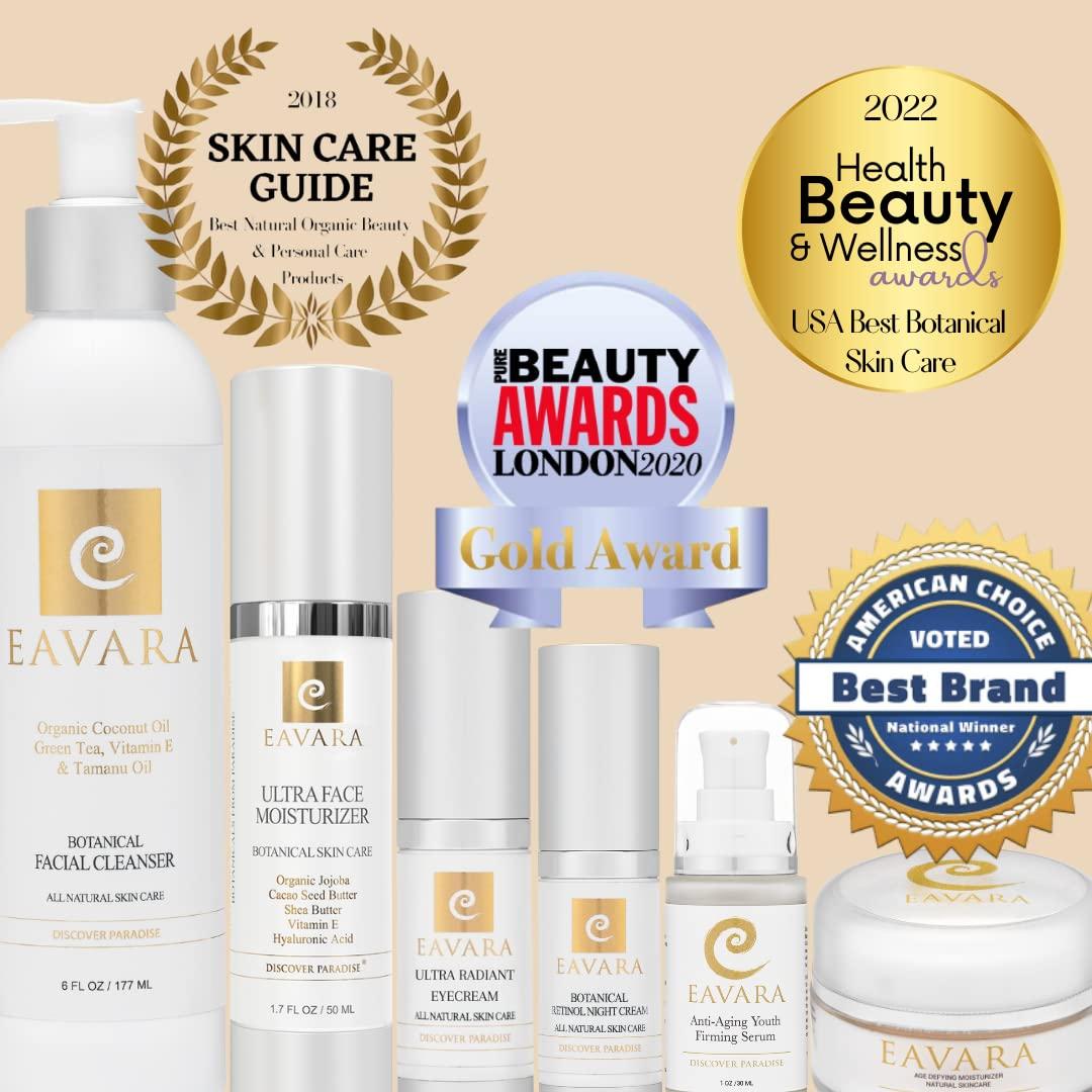 Suero Facial Orgánico Anti Envejecimiento Eavara 28g