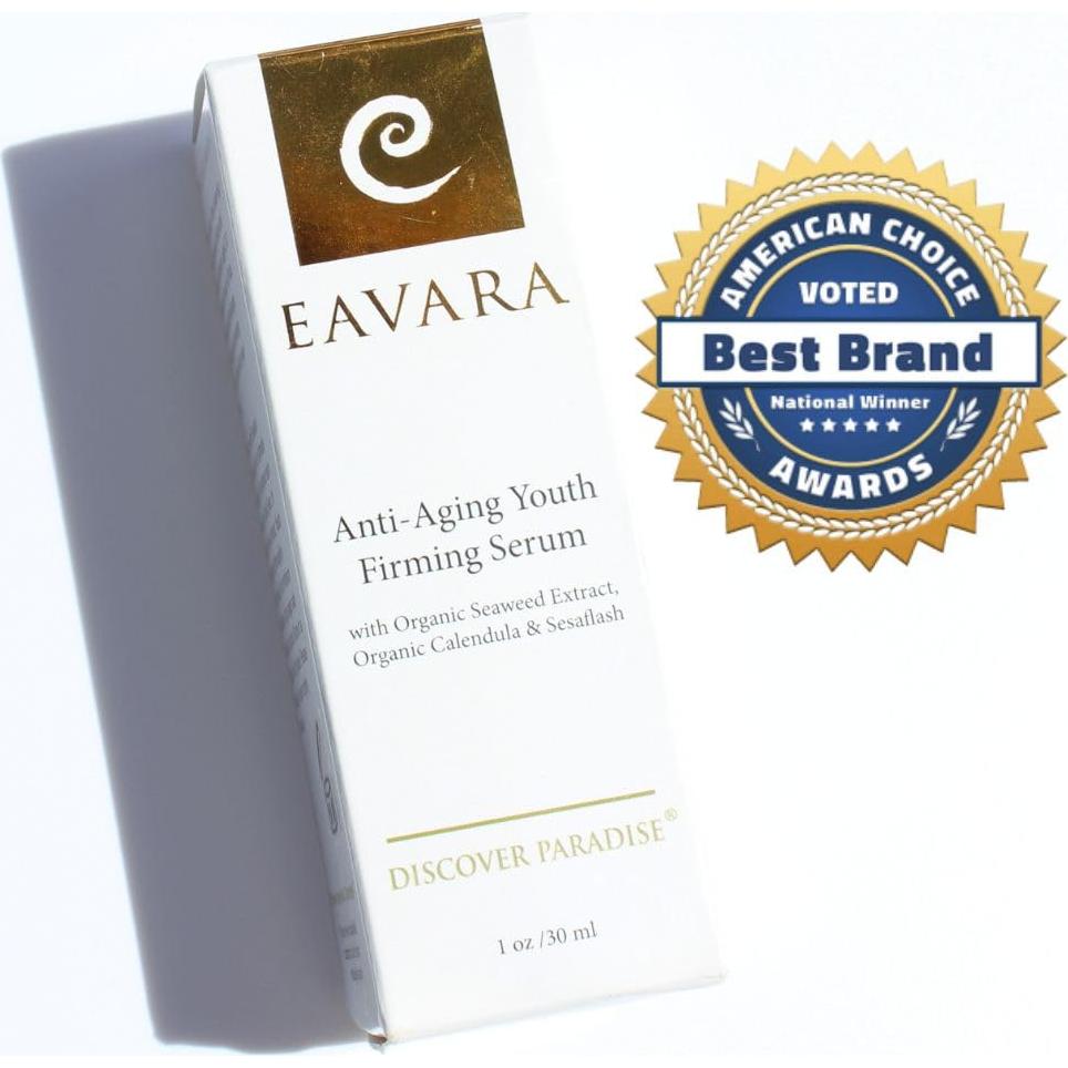 Suero Facial Orgánico Anti Envejecimiento Eavara 28g