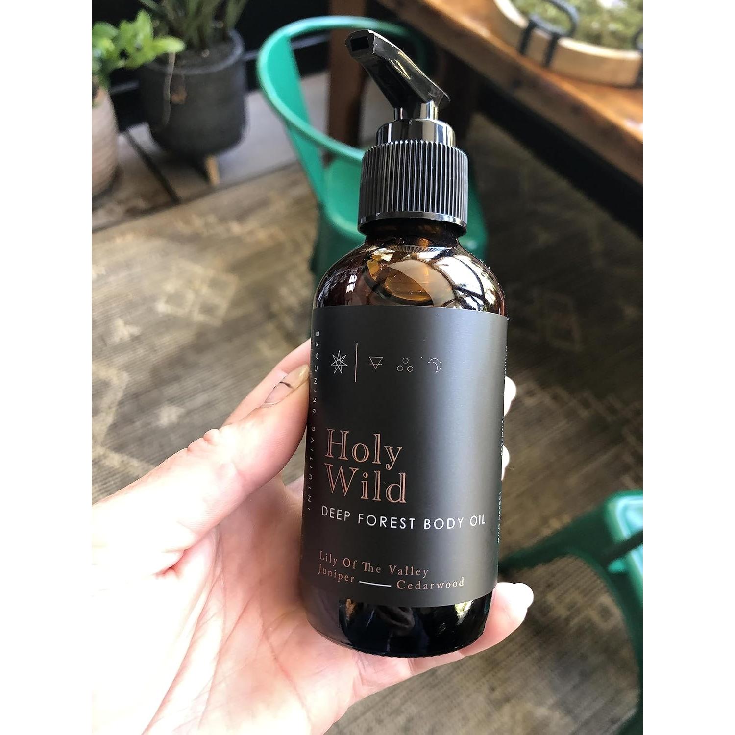 Aceite Corporal Holy Wild Deep Forest 113.4 ml - Hidratante Natural