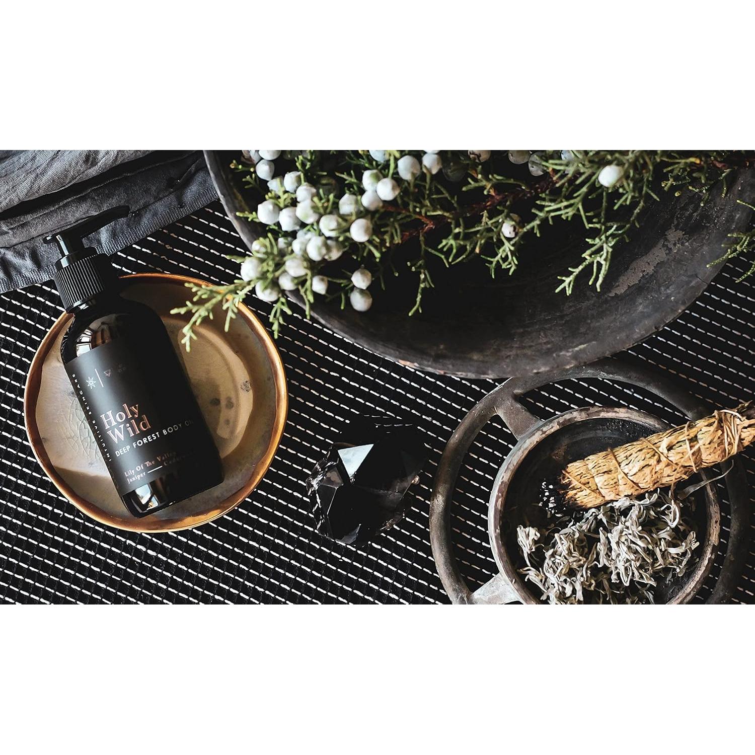 Aceite Corporal Holy Wild Deep Forest 113.4 ml - Hidratante Natural