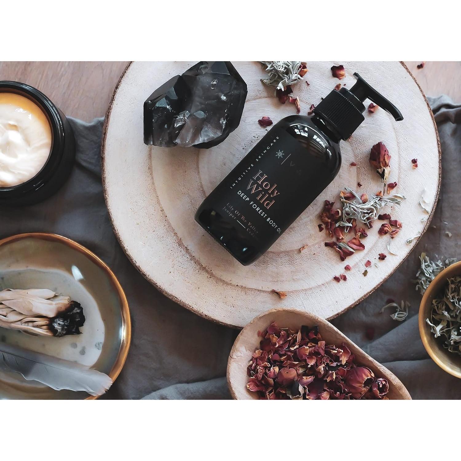 Aceite Corporal Holy Wild Deep Forest 113.4 ml - Hidratante Natural