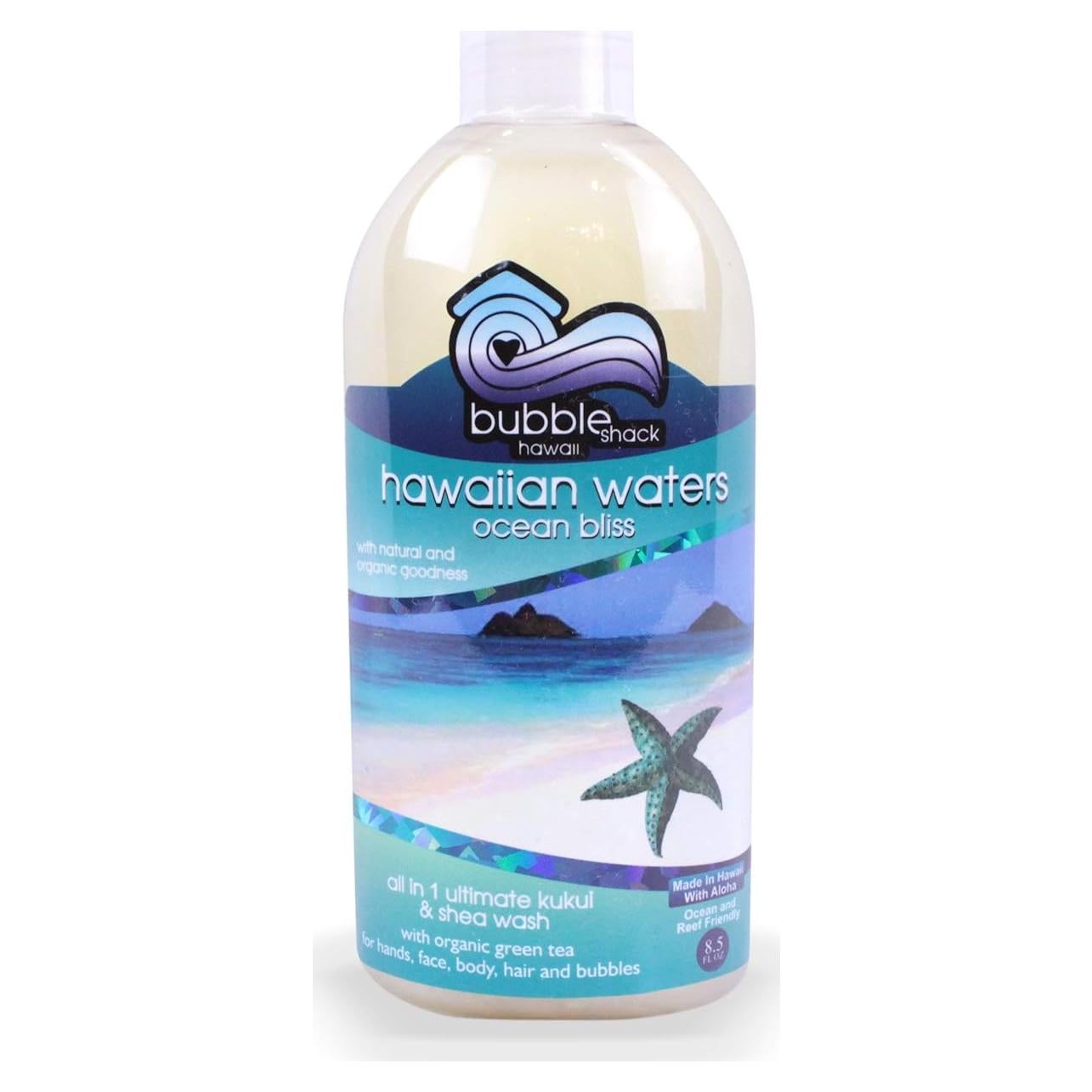 Gel de Baño Hawaiano Orgánico Kukui y Shea 249g