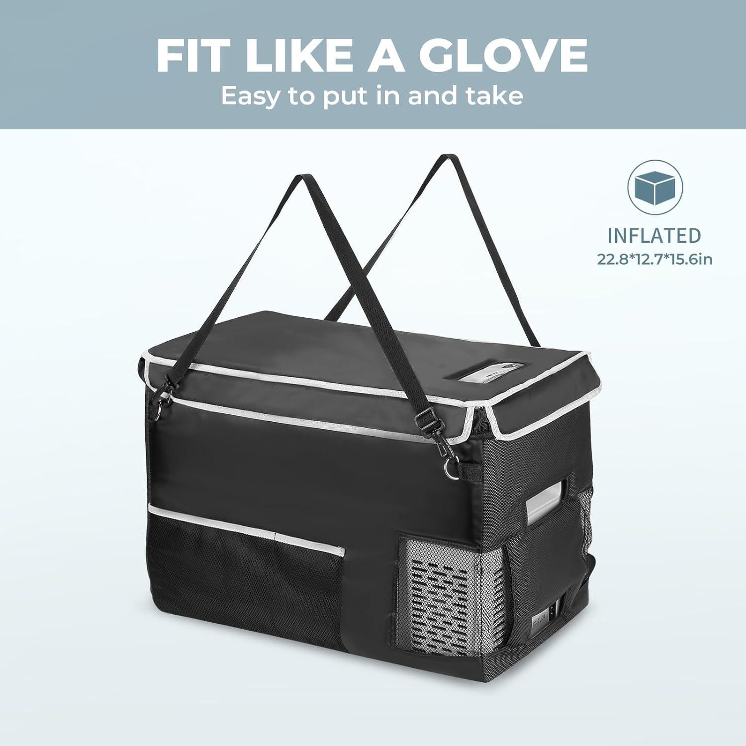 Cubierta Aislada BougeRV 30QT para Refrigerador Portátil