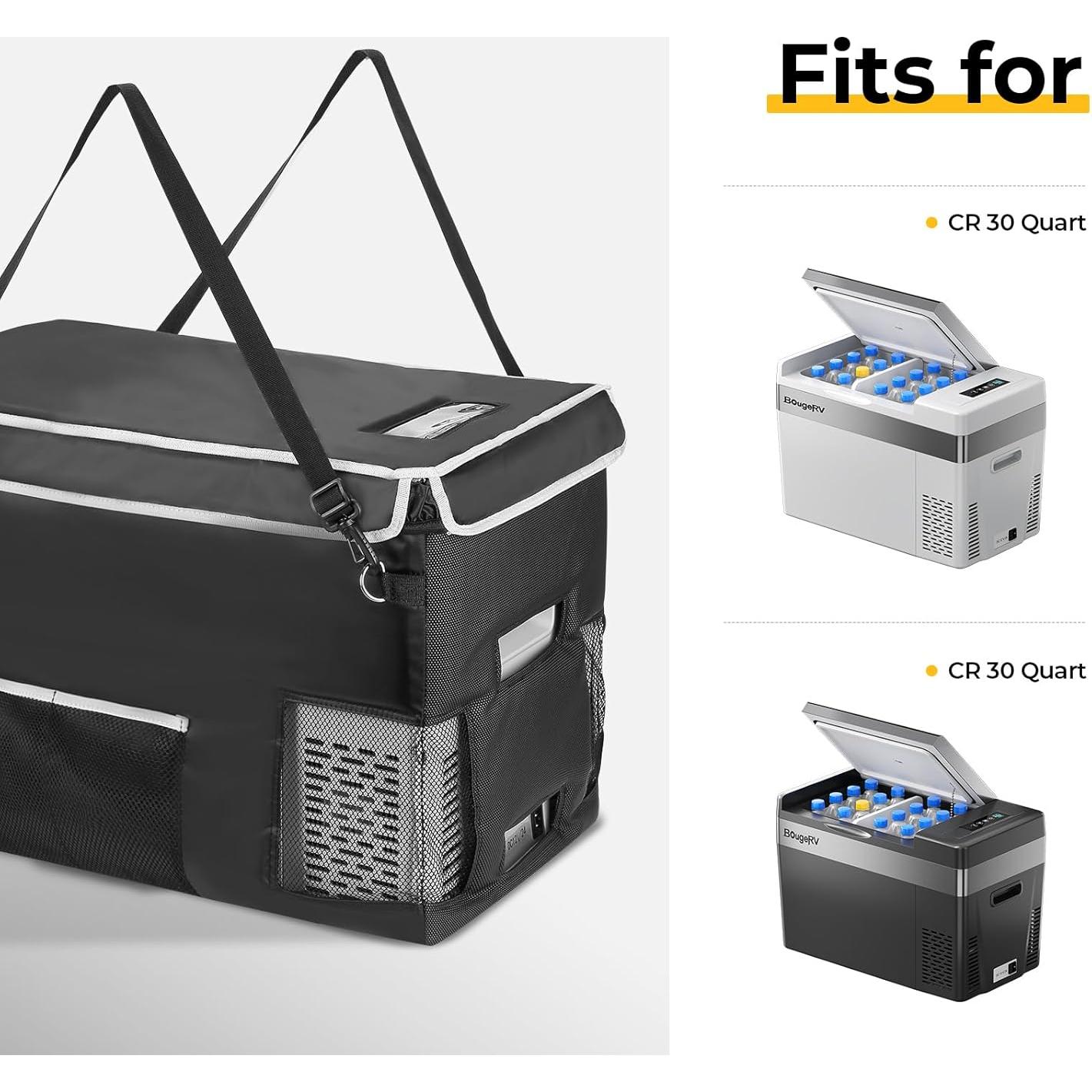 Cubierta Aislada BougeRV 30QT para Refrigerador Portátil