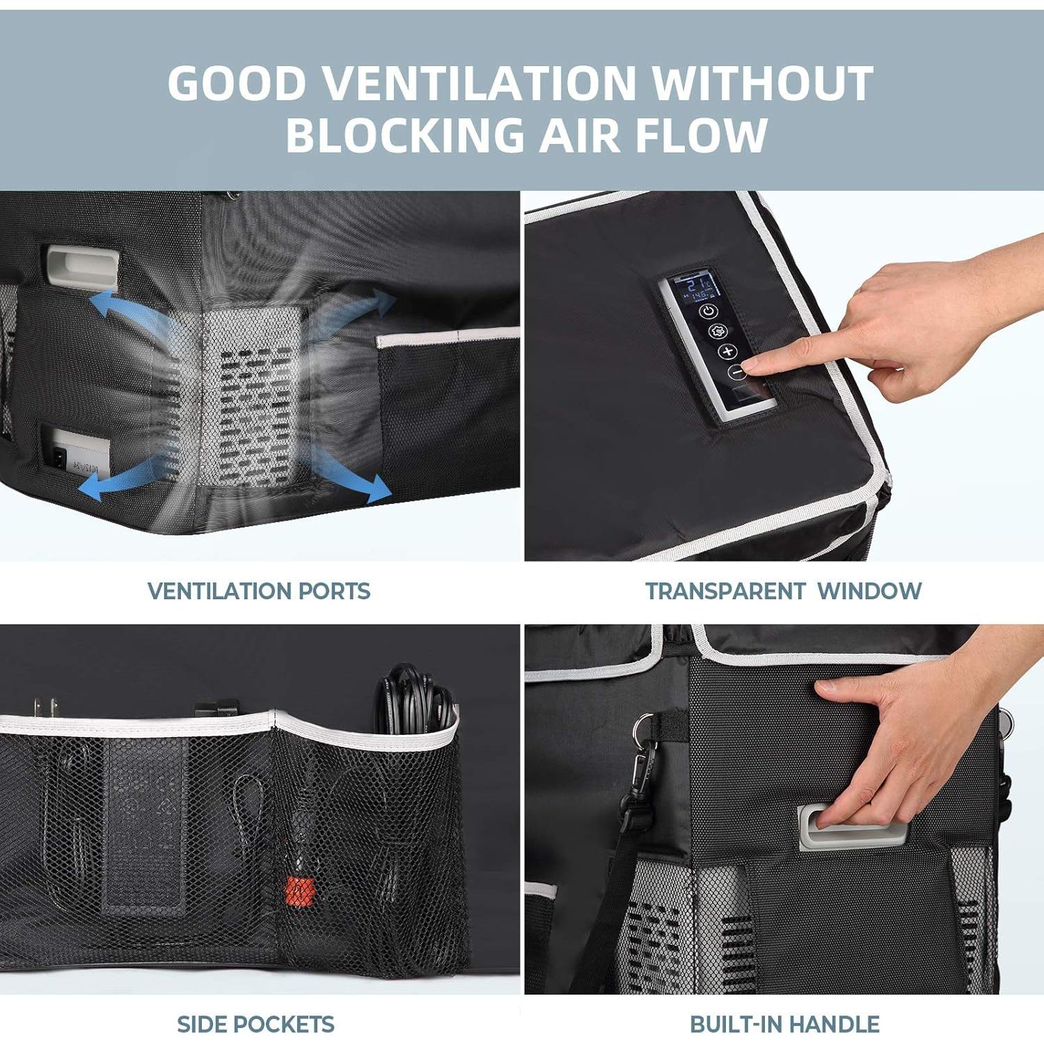 Cubierta Aislada BougeRV 30QT para Refrigerador Portátil